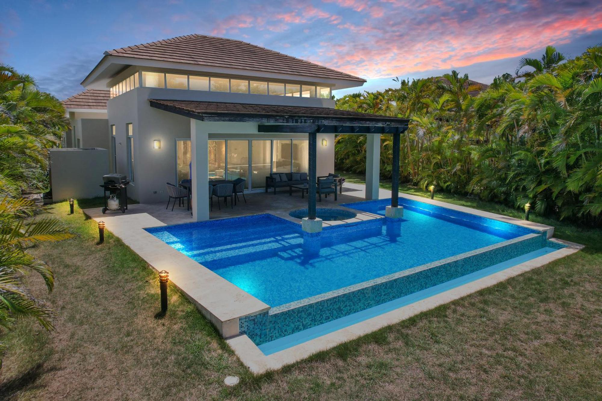 Pousada Stunning 3-bedroom With Pool, Jacuzzi And Maid Near Bavaro Punta Cana
